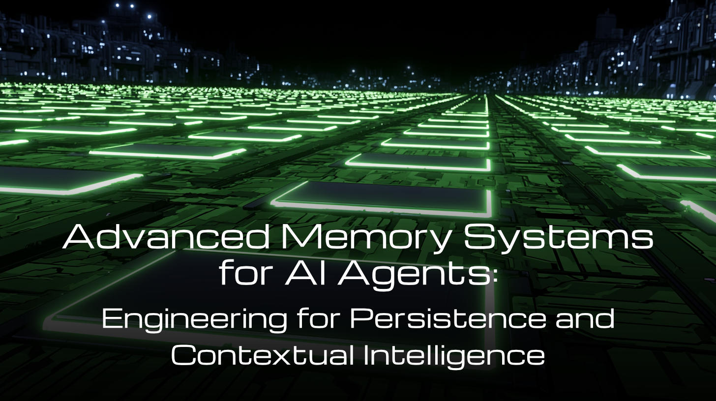 Advanced Memory Systems for AI Agents: Engineering for Persistence and Contextual Intelligence